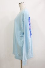 画像2: NieR Clothing / ブルーラビットトレーナー【BACK DESIGN】  サックス H-26-04-27-051-PU-TO-KB-ZH (2)