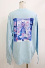 画像3: NieR Clothing / ブルーラビットトレーナー【BACK DESIGN】  サックス H-26-04-27-051-PU-TO-KB-ZH (3)