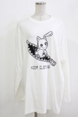 画像1: NieR Clothing / COTTON LONG CUTSEW XL 白/Nierちゃん H-26-04-27-052-PU-TO-KB-ZH (1)