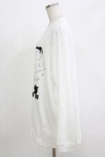 画像2: NieR Clothing / プリント長袖CUTSEW  白/Nierちゃん H-26-04-27-054-PU-TO-KB-ZH (2)