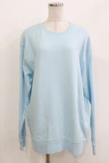 画像1: NieR Clothing / ブルーラビットトレーナー【BACK DESIGN】  サックス H-26-04-27-055-PU-TO-KB-ZH (1)