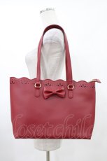 画像1: m petit by misako / サンリオキャラクターズコラボ ハローキティ トートバッグ  レッド H-26-04-27-1003-LO-BG-NS-ZH (1)