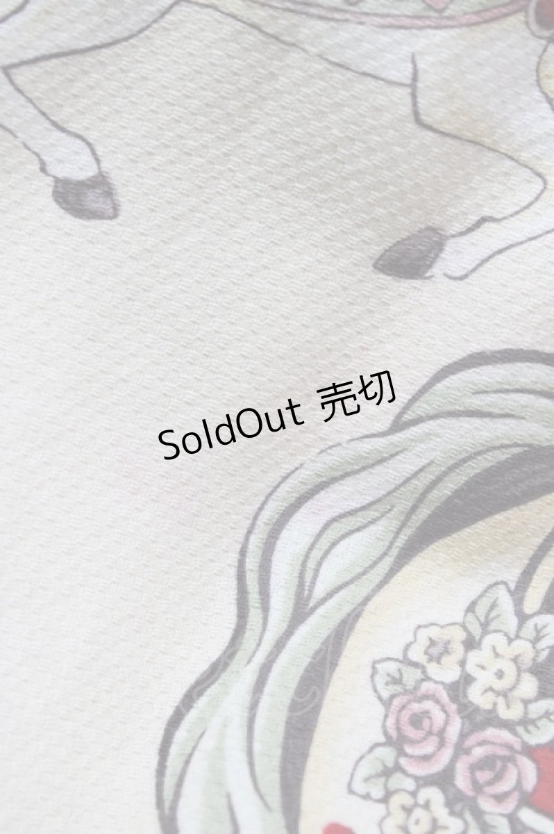 画像5: Innocent World / パリの回転木馬ハイウエストジャンパースカート M 生成り H-26-04-27-1036-IW-OP-NS-ZH (5)