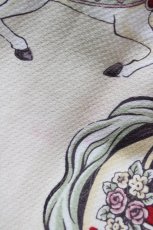 画像5: Innocent World / パリの回転木馬ハイウエストジャンパースカート M 生成り H-26-04-27-1036-IW-OP-NS-ZH (5)