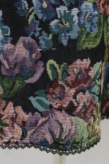 画像3: Kurumi Collaboration / TT*KRゴブランロングスカート M ブラック H-26-04-27-1038-GO-SK-NS-ZH (3)