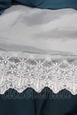 画像3: axes femme / イレヘムロングスカート M ブルーグリーン H-26-04-27-1040-AX-SK-NS-ZH (3)