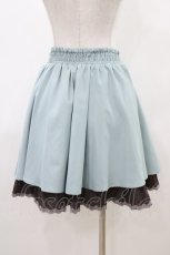 画像2: axes femme / ダブルレースアップスリットスカート M ミント/ブラウン H-26-04-27-1041-AX-SK-NS-ZH (2)