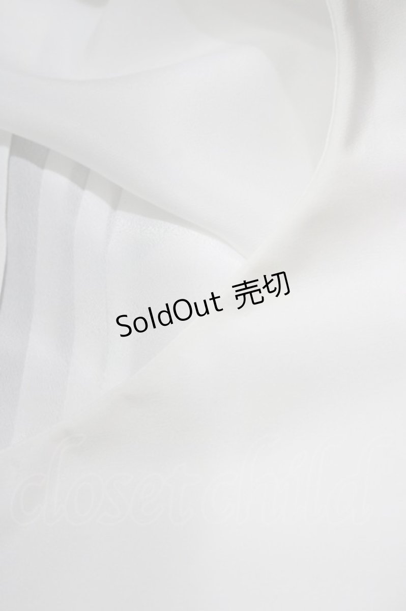 画像4: Amavel / ネクタイ付きセーラーブラウス Free オフ/ブラウン H-26-04-27-1050-CA-BL-NS-ZH (4)