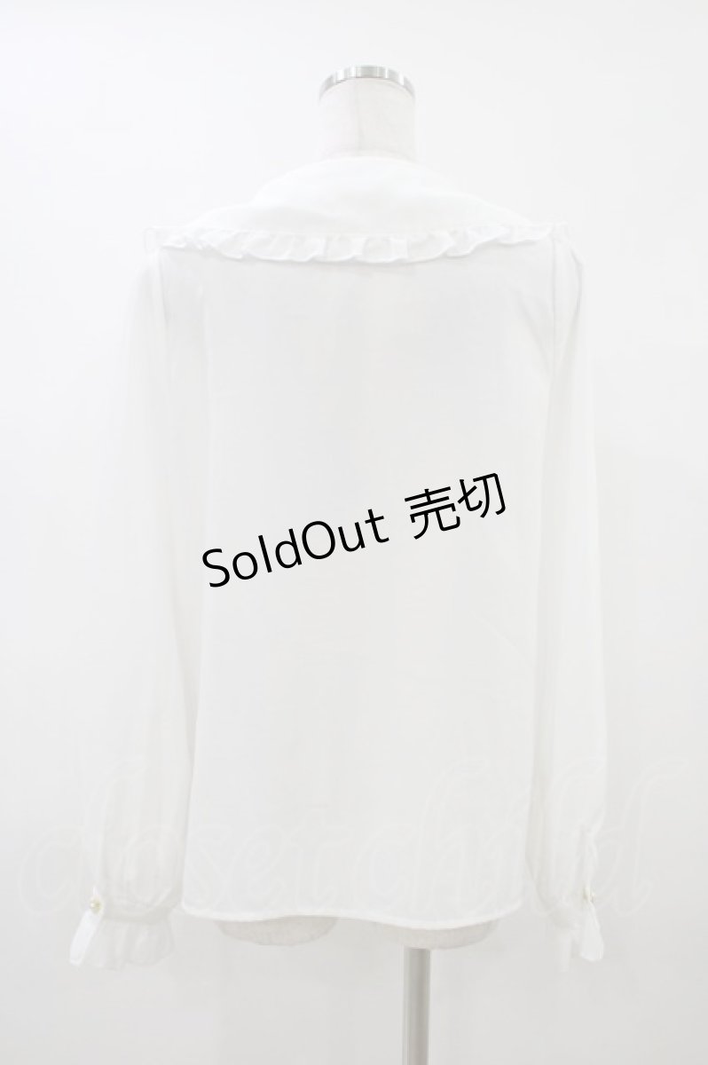 画像2: Amavel / 鍵刺繍ブラウス Free オフ/ワイン H-26-04-27-1051-CA-BL-NS-ZH (2)