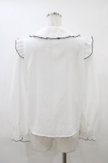 画像2: Secret Honey / フリルリボンブラウス Free オフ H-26-04-27-1052-CA-BL-NS-ZH (2)