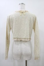 画像2: axes femme / フラワーレースボレロ M アイボリー H-26-04-27-1054-AX-TO-NS-ZH (2)