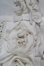 画像3: axes femme / ローズシフォンボレロ M アイボリー H-26-04-27-1055-AX-TO-NS-ZH (3)