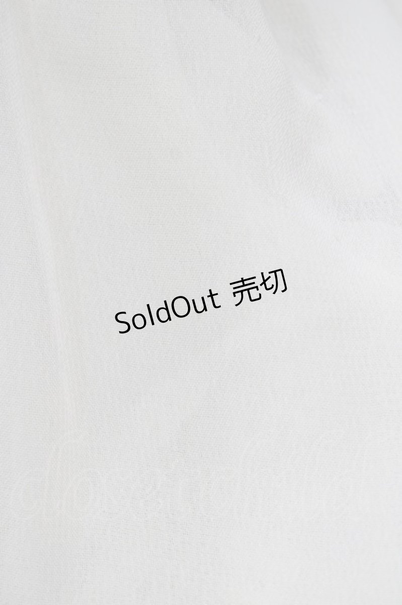 画像4: axes femme / ローズシフォンボレロ M アイボリー H-26-04-27-1055-AX-TO-NS-ZH (4)