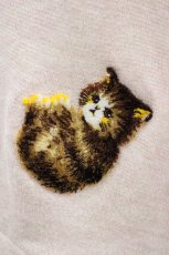 画像3: Franche Lippee / 刺繍スウェットプルオーバー M ピンク H-26-04-27-1056-LO-TO-NS-ZH (3)