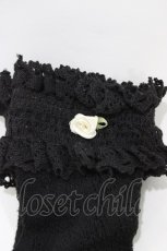 画像2: m petit by misako / ECAMCSNIスカシバラ 23-25cm ブラック H-26-04-27-1007-LO-ZA-YZ-ZH (2)