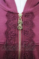 画像3: axes femme / バックシャンパーカー M ワイン H-26-04-27-1061-AX-TO-NS-ZH (3)