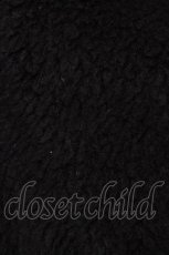 画像5: Nile Perch / ボアフリルカーディガン FREE ブラック H-26-04-27-1062-LO-TO-YZ-ZH (5)