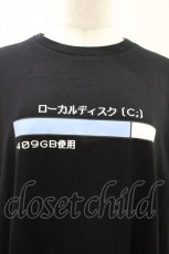 画像3: FLC / ぬた。コラボ　TT*ロゴBIGロンT L ブラック H-26-04-27-1063-LO-TS-YZ-ZH (3)