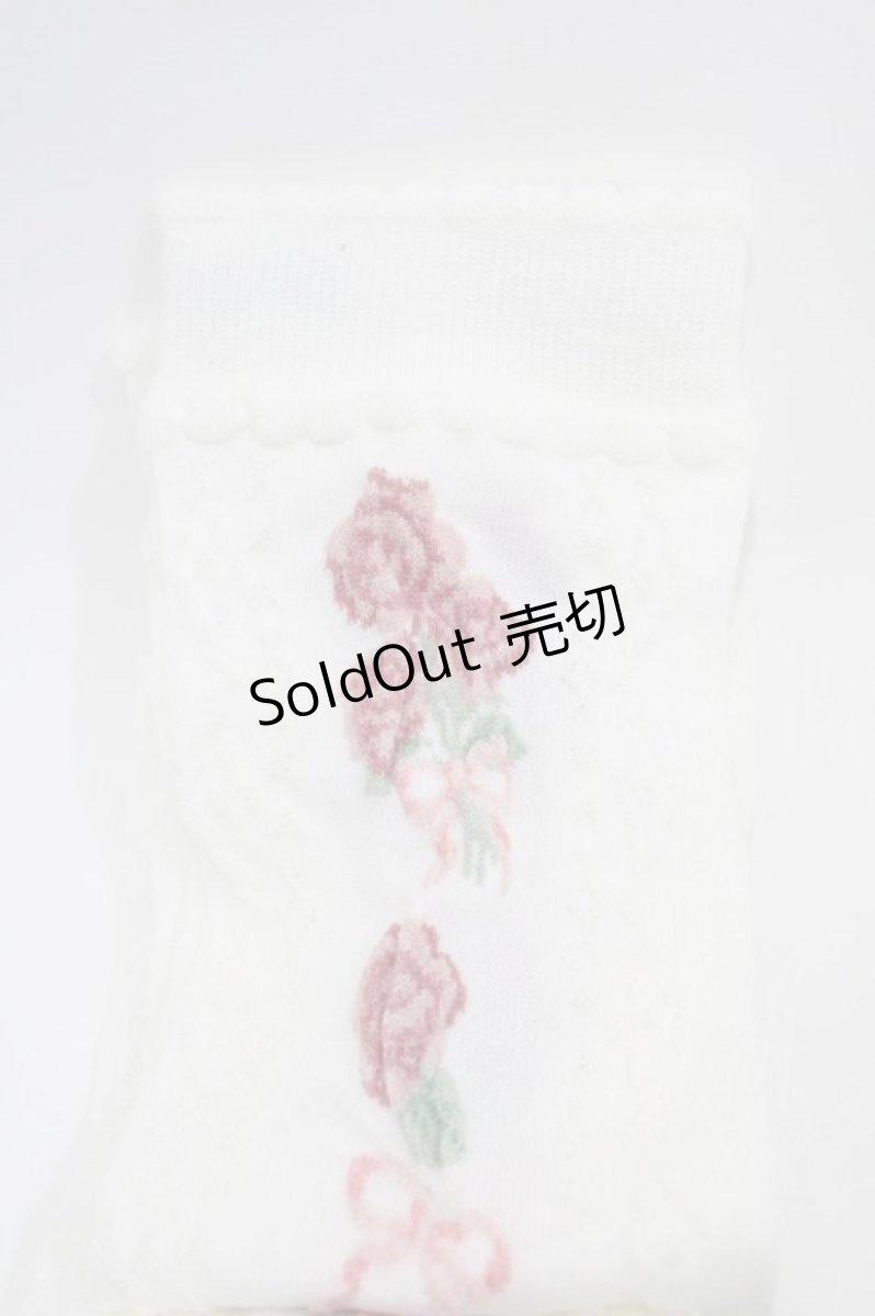 画像2: m petit by misako / AMOVKマイメロハナ 23-25cm アイボリー H-26-04-27-1010-LO-ZA-YZ-ZH (2)