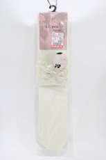 画像1: m petit by misako / AMOVKTPレースリボン 23-25cm アイボリー H-26-04-27-1012-LO-ZA-YZ-ZH (1)