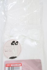 画像2: m petit by misako / AMOVKTPレースリボン 23-25cm 白 H-26-04-27-1013-LO-ZA-YZ-ZH (2)