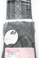 画像2: m petit by misako / AMOVKTPレースリボン 23-25cm ブラック H-26-04-27-1016-LO-ZA-YZ-ZH (2)