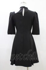 画像2: EATME / ベルテッドワンピース M ブラック H-26-04-27-1021-LO-OP-NS-ZH (2)