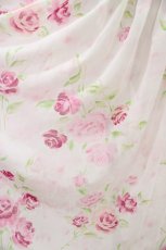 画像3: JESUS DIAMANTE / スモッキングパフマキシワンピース 38 ぼかし薔薇 H-26-04-27-1022-JE-OP-YZ-ZH (3)