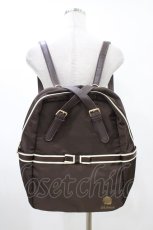 画像1: m petit by misako / NINA'S コラボ AM2WAYリュック  ブラウン H-26-04-27-1002-LO-BG-NS-ZH (1)