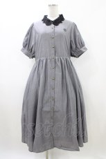 画像1: m petit by misako / TT*AOKストライプOP LL グレー H-26-04-27-1025-LO-OP-YZ-ZH (1)