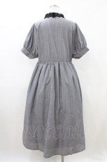 画像2: m petit by misako / TT*AOKストライプOP LL グレー H-26-04-27-1025-LO-OP-YZ-ZH (2)