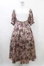 画像1: m petit by misako / トワルドジュイワンピース L ピンク H-26-04-27-1028-LO-OP-NS-ZH (1)