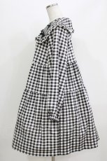 画像2: Candy Stripper / TINY RIBBON CHECK DRESS  オフホワイト×ブラック H-26-04-27-001-PU-OP-KB-ZH (2)
