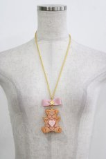 画像2: Q-pot. / さくらのテディベアクッキーネックレス   H-26-04-27-062-QP-AC-KB-ZH (2)