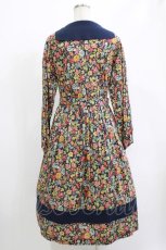 画像3: Jane Marple / Heirloomヴィンテージマリンカラードレス M ネイビー H-26-04-27-006-JM-OP-KB-ZH (3)