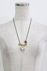 画像2: Q-pot. / Q-pot.×Q-pid. Sweetheart Necklace  ブラウン H-26-04-27-070-QP-AC-KB-ZH (2)