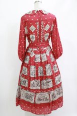 画像3: Jane Marple / Spirit of libertyコレットドレス  ローズ H-26-04-27-008-JM-OP-KB-ZH (3)