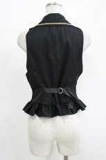 画像3: MA / ネコミミ騎士団プランス・ジレ弐  ブラック×ゴールド H-26-04-27-011-PU-TO-KB-ZH (3)