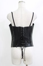 画像3: Qutie Frash / ライダースコルセット M 黒 H-26-04-27-014-QU-ZA-AK-ZH (3)