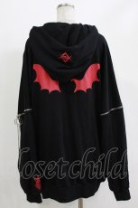 画像3: REFLEM / 椎名ひかりコラボドロップショルダーパーカー FREE 黒 H-26-04-27-021-PU-TO-AK-ZH (3)