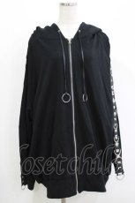 画像1: REFLEM / Dカンラインジップアップパーカー FREE 黒 H-26-04-27-022-PU-TO-AK-ZH (1)