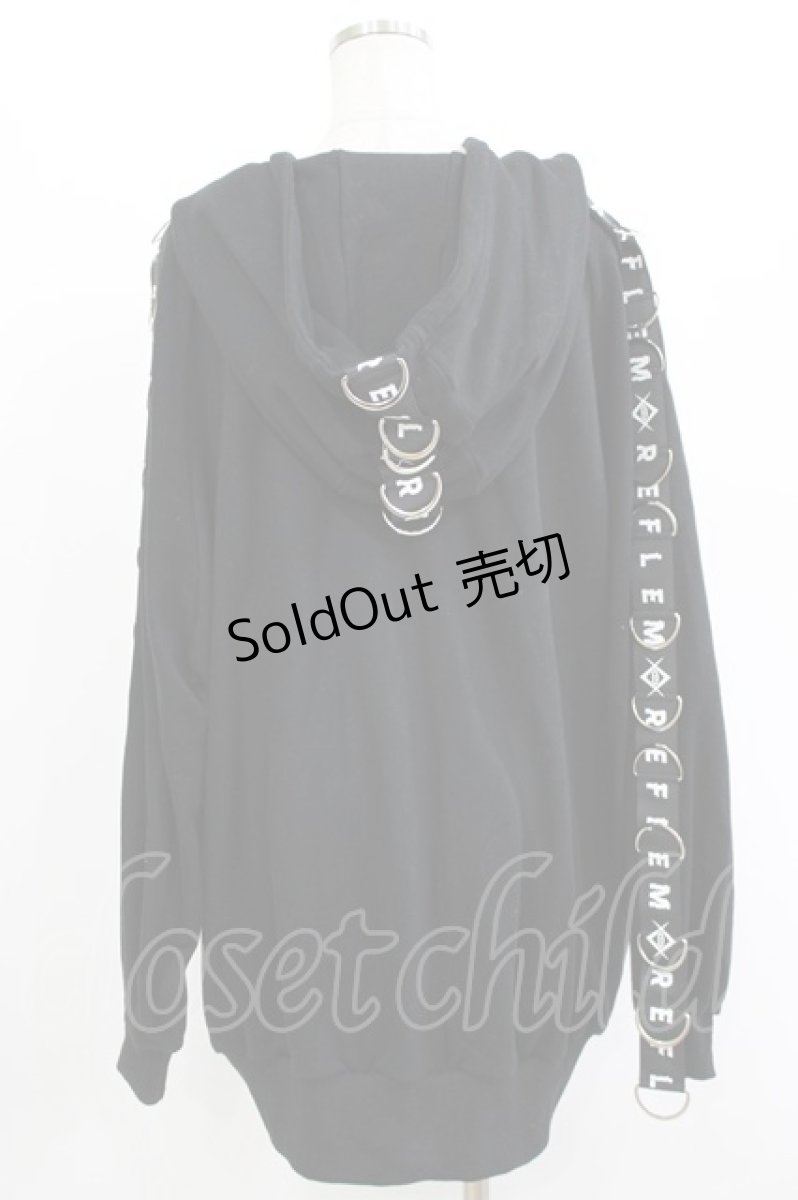 画像3: REFLEM / Dカンラインジップアップパーカー FREE 黒 H-26-04-27-022-PU-TO-AK-ZH (3)