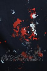 画像4: NieR Clothing / 総柄ZIPパーカー  黒×赤 H-26-04-27-024-PU-TO-KB-ZH (4)