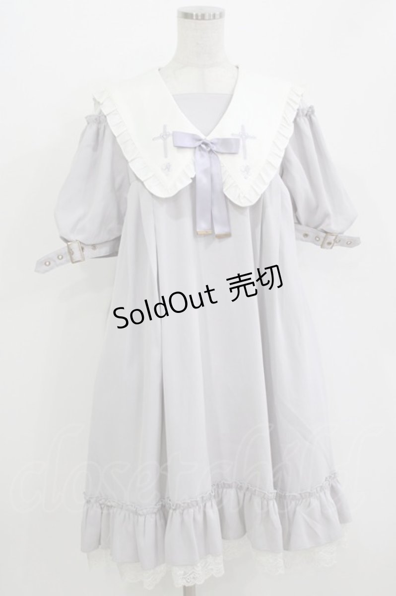 画像1: Amavel / Heart CrossAラインワンピース Free ラベンダー H-26-04-28-029-CA-OP-NS-ZH (1)