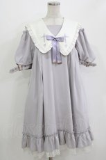 画像1: Amavel / Heart CrossAラインワンピース Free ラベンダー H-26-04-28-029-CA-OP-NS-ZH (1)