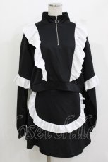 画像1: virally / 椎名ひかり/フリルセットアップ L ブラック H-26-04-28-032-PU-TO-NS-ZH (1)