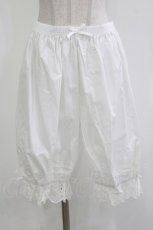 画像1: Chalmiere / コットンドロワーズ M 白 H-26-04-28-035-0-PA-NS-ZH (1)