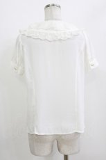 画像3: Ank Rouge / レース襟ブラウス M オフ H-26-04-28-039-CA-BL-NS-ZH (3)
