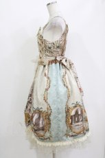 画像2: BABY,THE STARS SHINE BRIGHT / Julietのためのソネット〜Romantic Irony入りの恋薬〜柄コルセットジャンパースカート Free ミント H-26-04-28-005-BA-OP-NS-ZH (2)