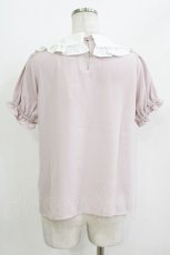 画像3: Ank Rouge / ハートレースパフブラウス M ピンク H-26-04-28-047-CA-BL-NS-ZH (3)